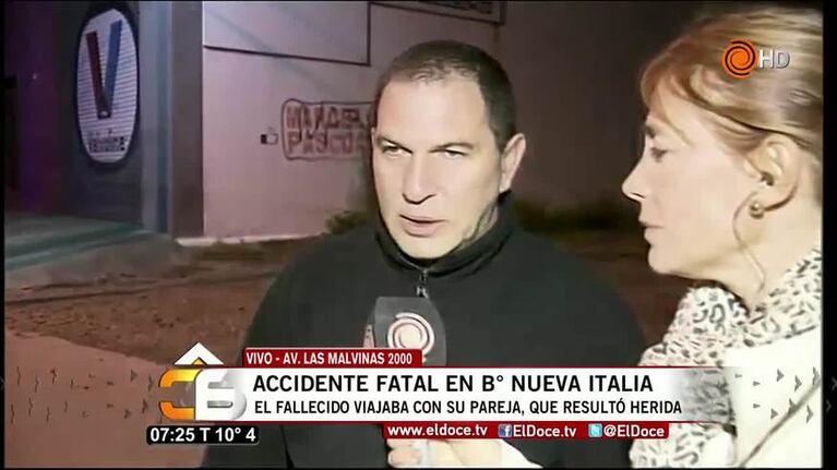 Murió un motociclista en el barrio Nueva Italia