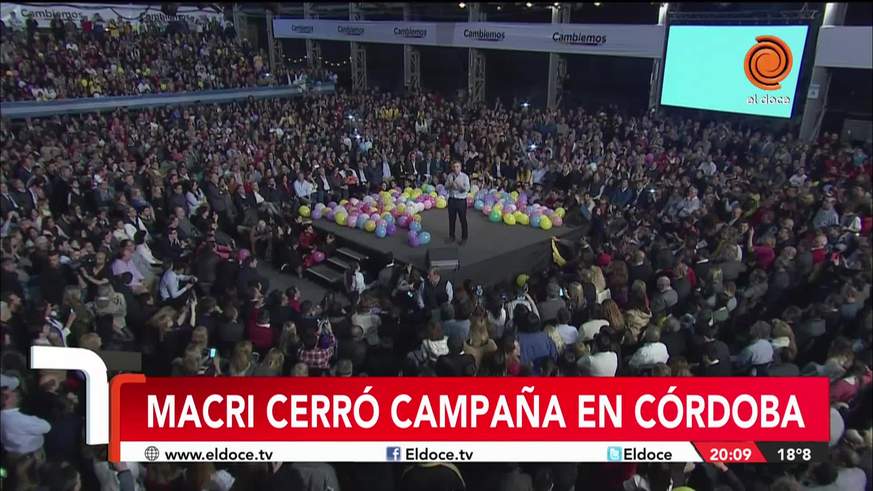 El discurso de Macri en Córdoba