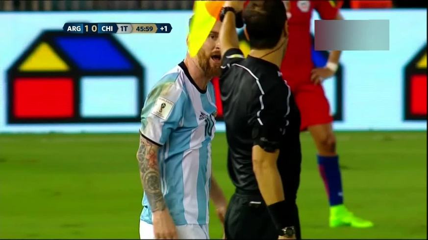 La furia de Messi que terminó en una dura sanción