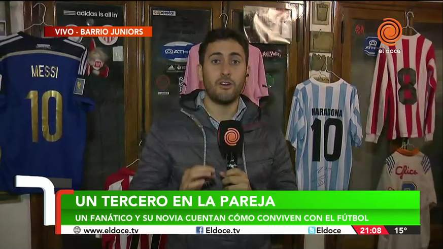 ¿Cómo convive una pareja cordobesa con el fútbol?
