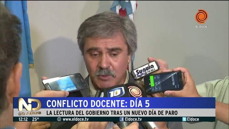 Grahovac y el quinto día de paro