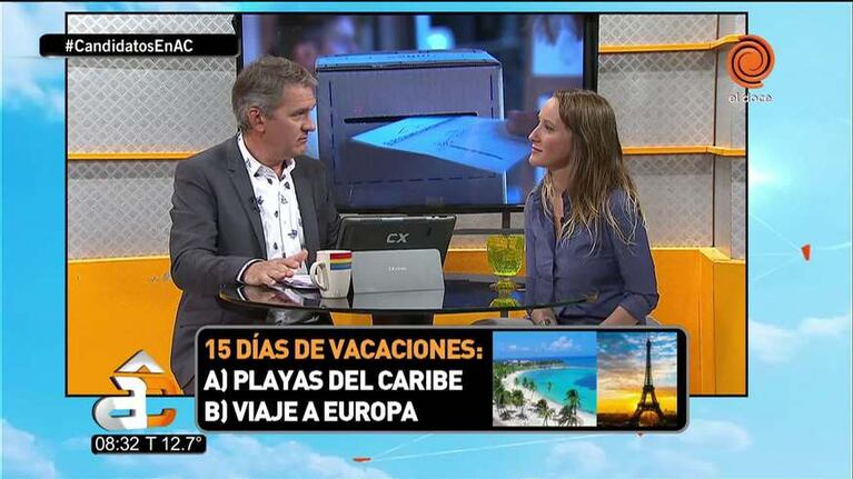 El cuestionario a Luciana Echevarría en Arriba Córdoba
