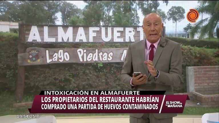 Mujer intoxicada en Almafuerte confirma Salmonella