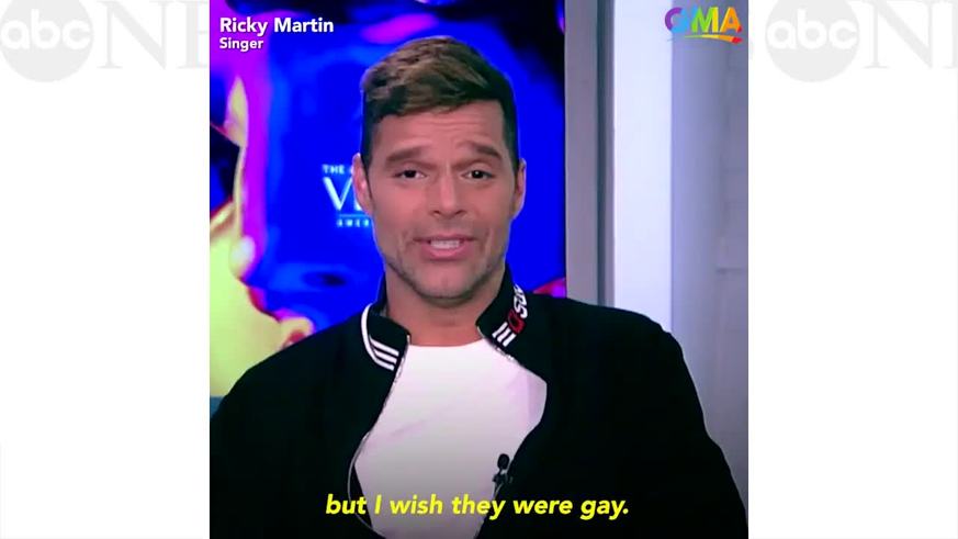 Ricky Martin habló sobre la sexualidad de sus hijos