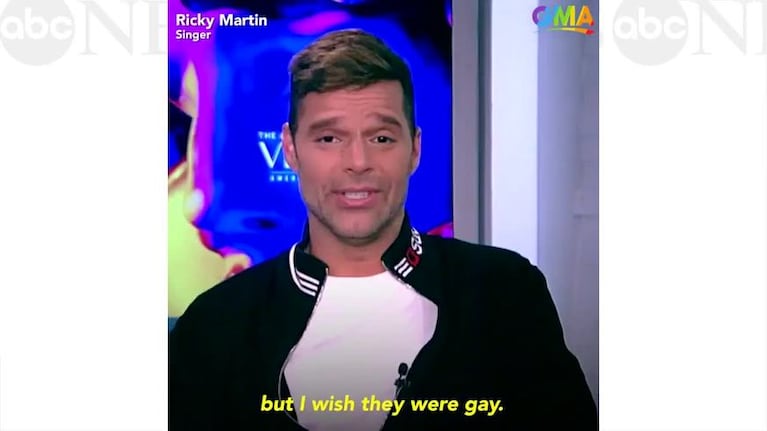 Ricky Martin habló sobre la sexualidad de sus hijos