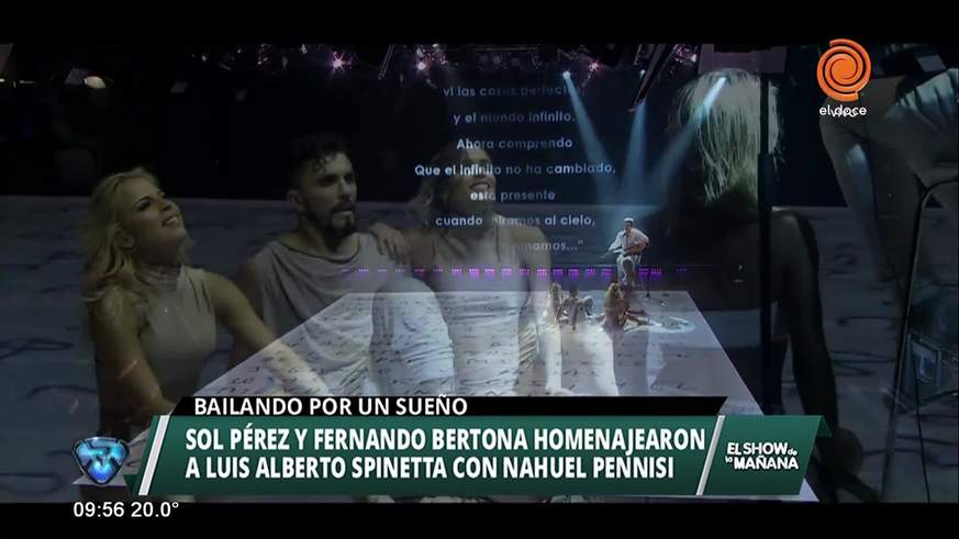 Emocionante homenaje de Sol Pérez a Spinetta