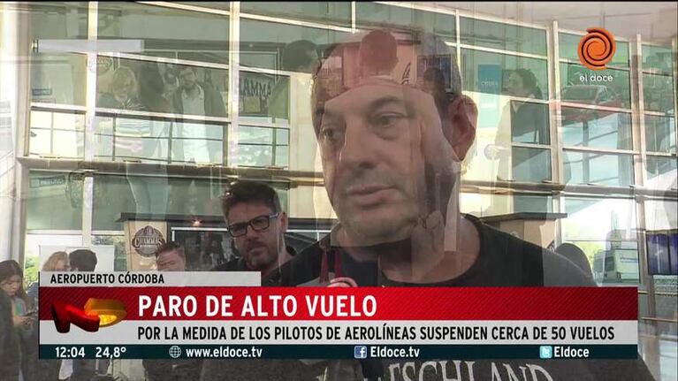 Paro por 24 horas de aeronaúticos
