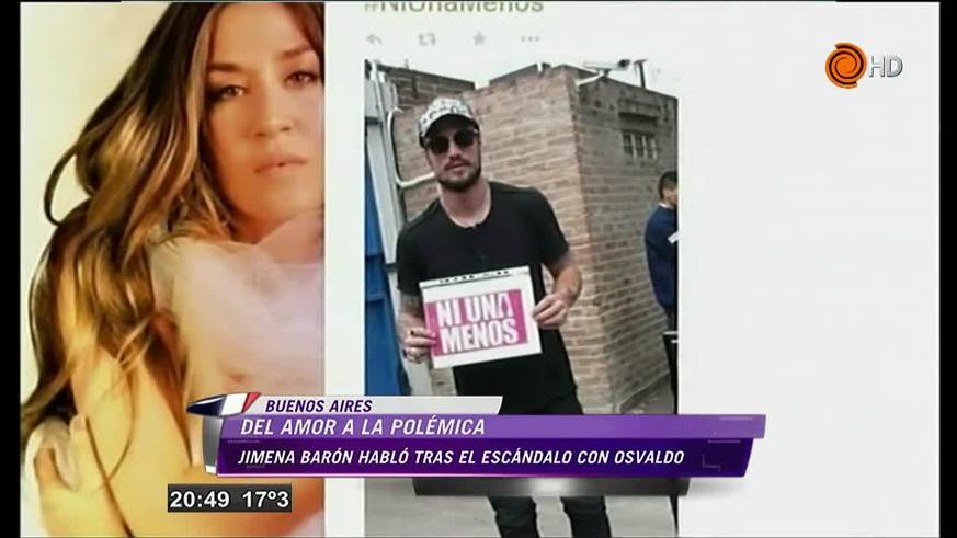 Jimena Barón rompió el silencio: “Osvaldo me denigraba”