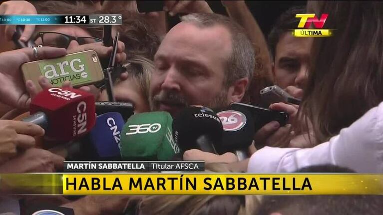 Sabatella trató de autoritario a Aguad