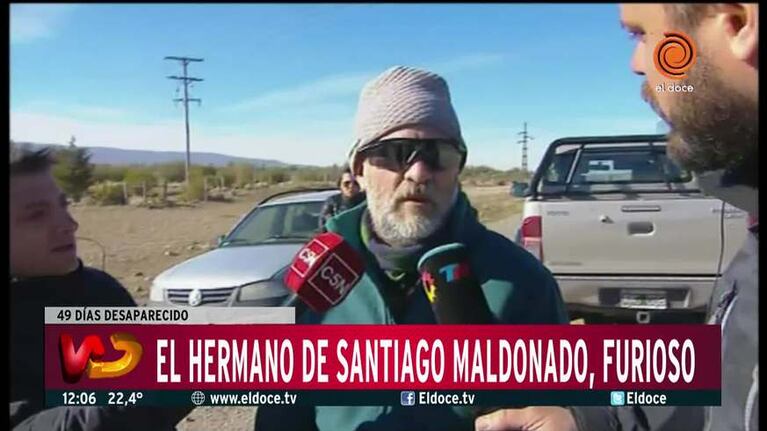 Impidieron el acceso de Sergio Maldonado a tierra mapuche
