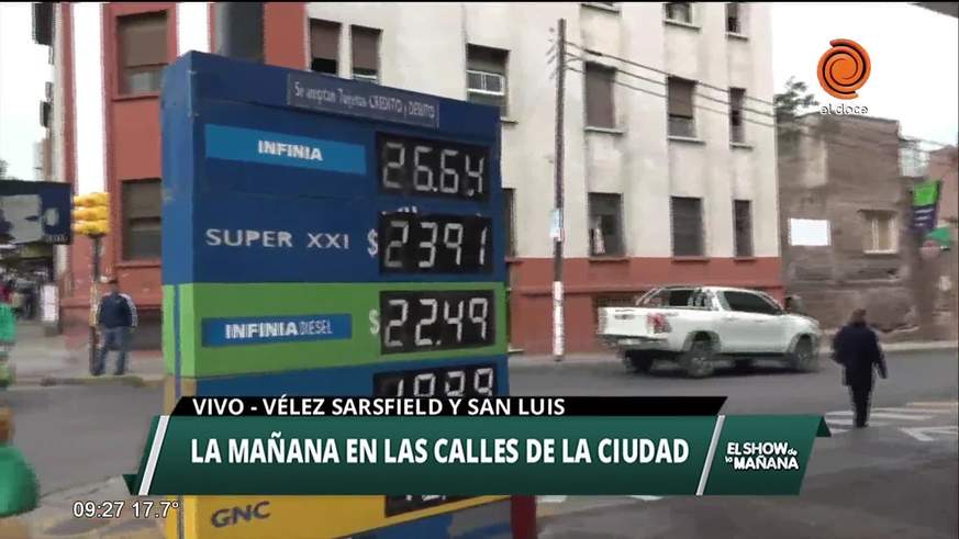 La nafta bajó 35 centavos