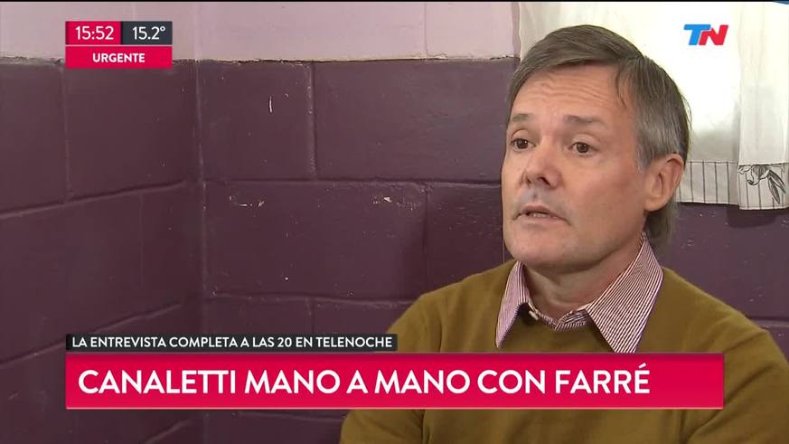 Farré: "Nunca fui un golpeador de mujeres"