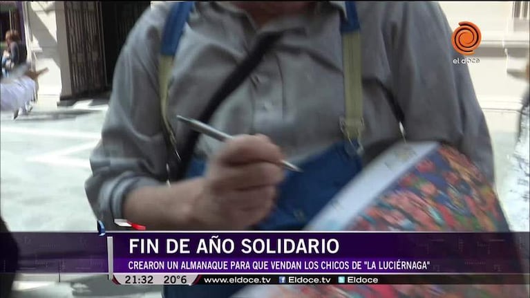 El almanaque 2017 solidario de "La Luciérnaga"