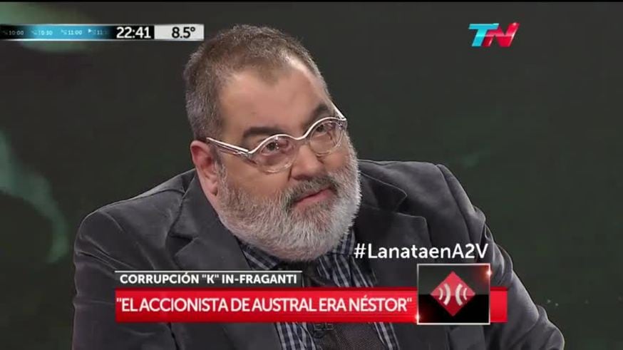 Lanata: "Si se reabre la causa por enriquecimiento, Cristina va presa"