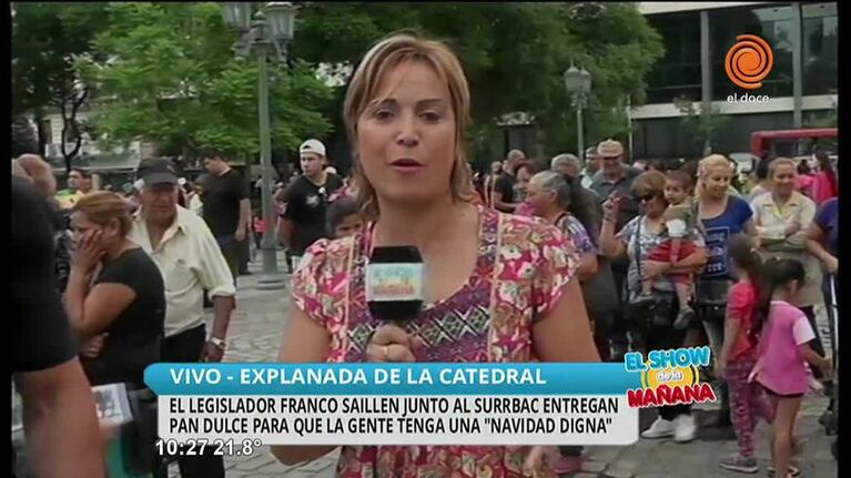 Pan dulce por una navidad digna