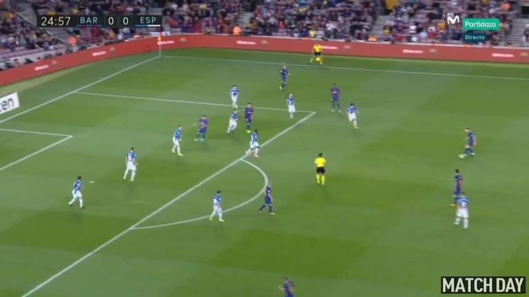 Gol de Messi ante el Espanyol