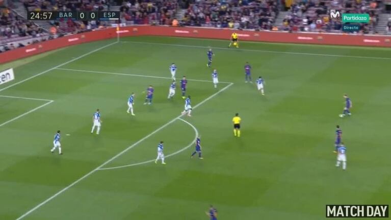 Gol de Messi ante el Espanyol