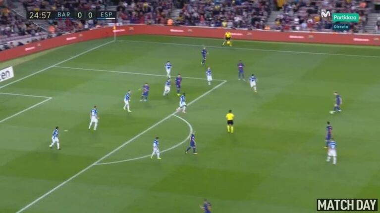 Gol de Messi ante el Espanyol