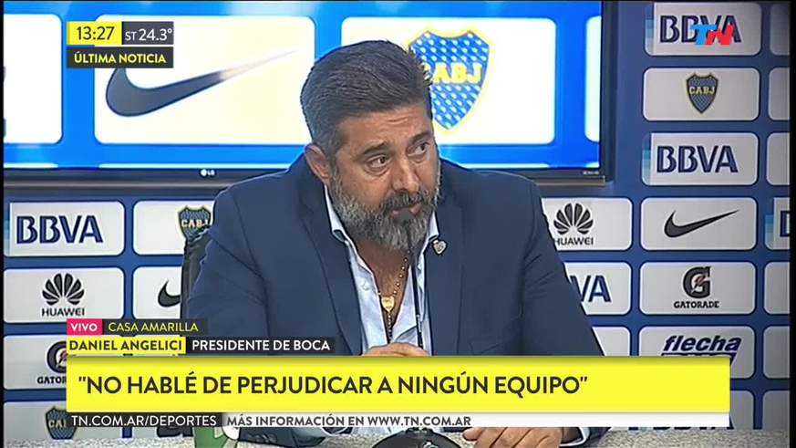 Angelici sobre la escucha telefónica: "Las volvería a hacer"