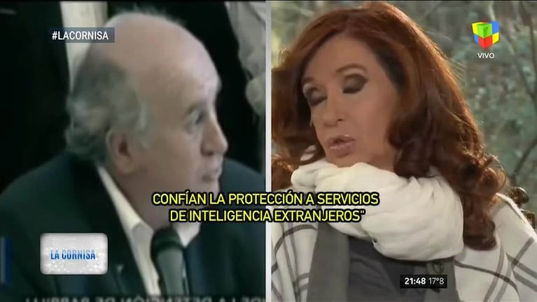 La nueva escucha entre Cristina y Parrilli