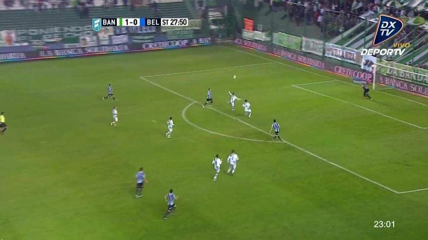 El golazo de Zelarayán ante Banfield