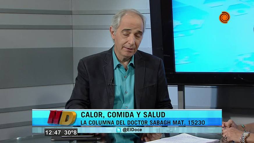 Doctor Sabagh: Calor, comida y salud