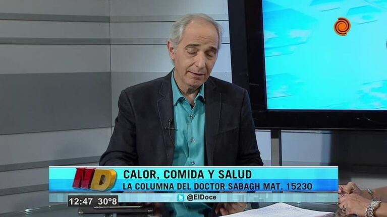 Doctor Sabagh: Calor, comida y salud