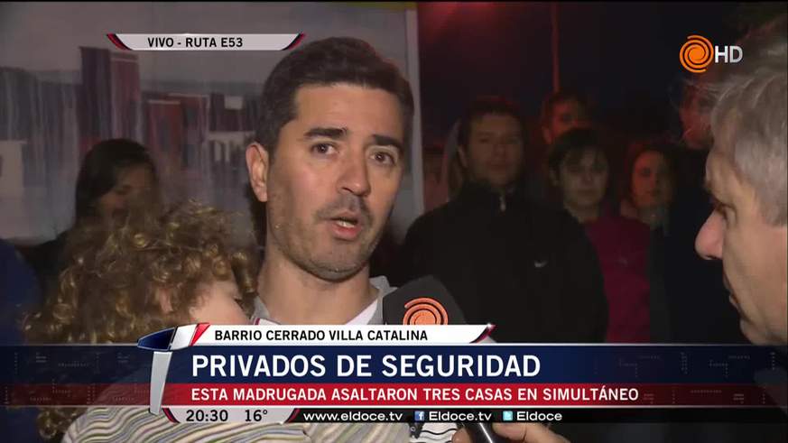 Terror en un barrio cerrado: asaltaron tres casas