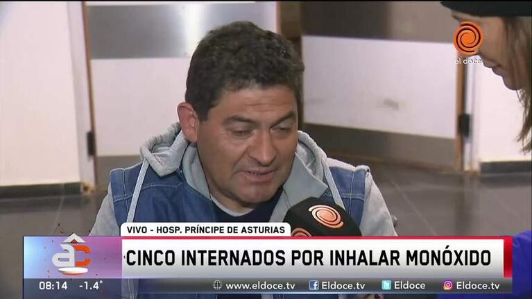 Una familia se intoxicó con monóxido de carbono