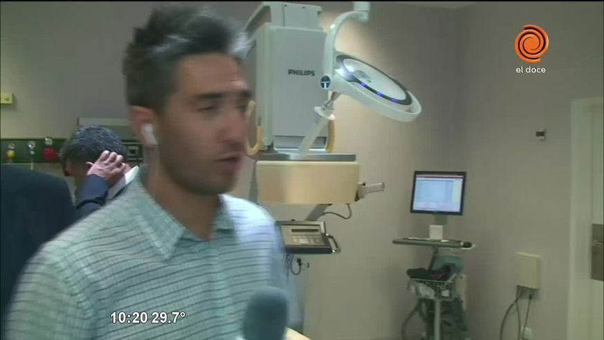Nuevo angiógrafo para el Hospital de Niños
