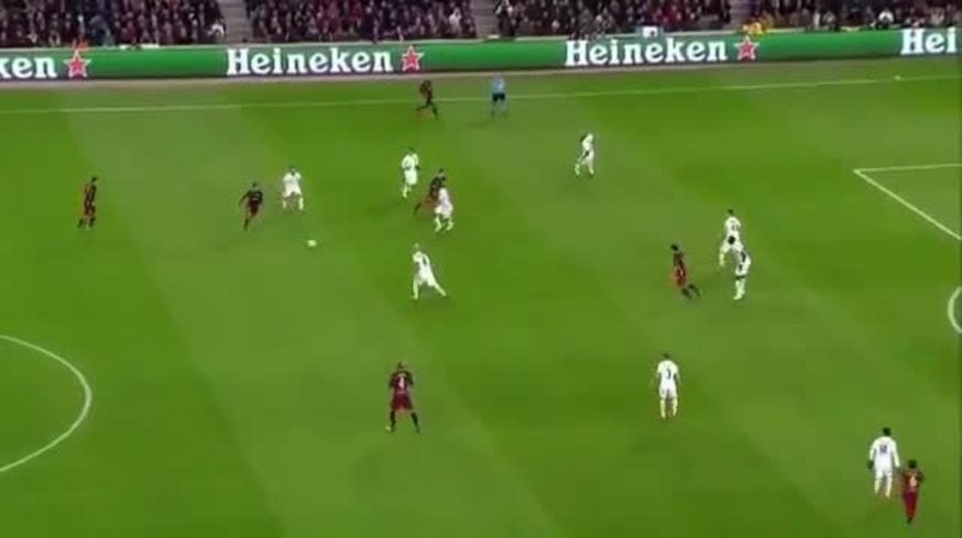 El gol de Messi contra la Roma fue el mejor de 2015