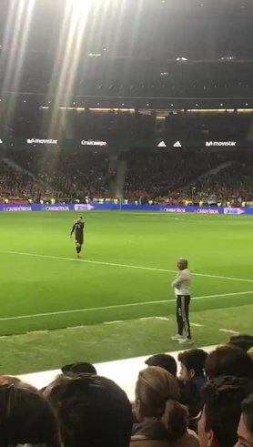 Así insultaron a Sampaoli desde la tribuna