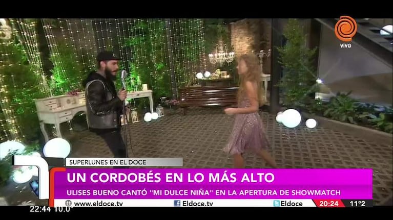 Ulises habló de todo con El Doce tras la apertura de ShowMatch