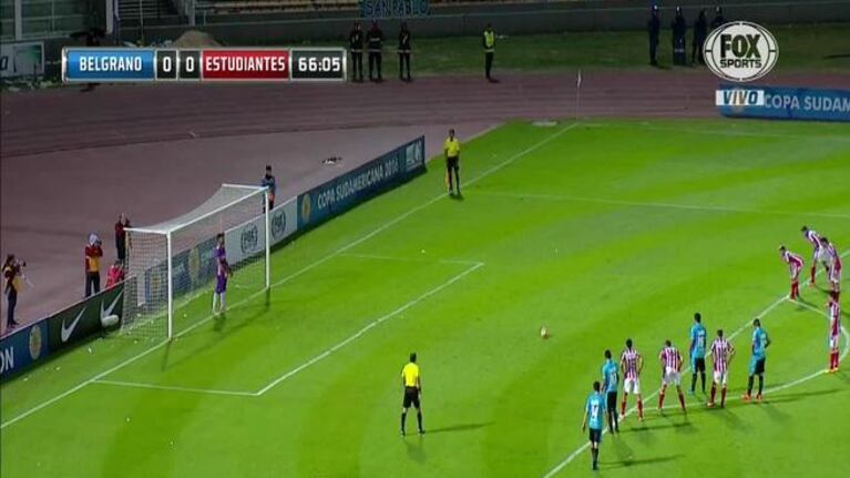 Los goles de Bieler ante Estudiantes