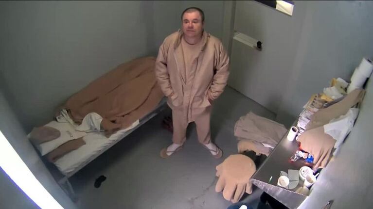 El último día del Chapo Guzmán en su celda
