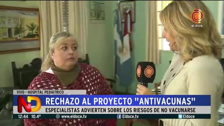 Polémico proyecto de ley antivacunas