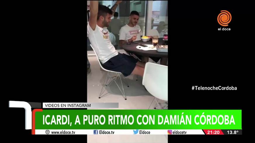 Damián Córdoba: "Es una alegría que Icardi elija una tema mío para divertirse"