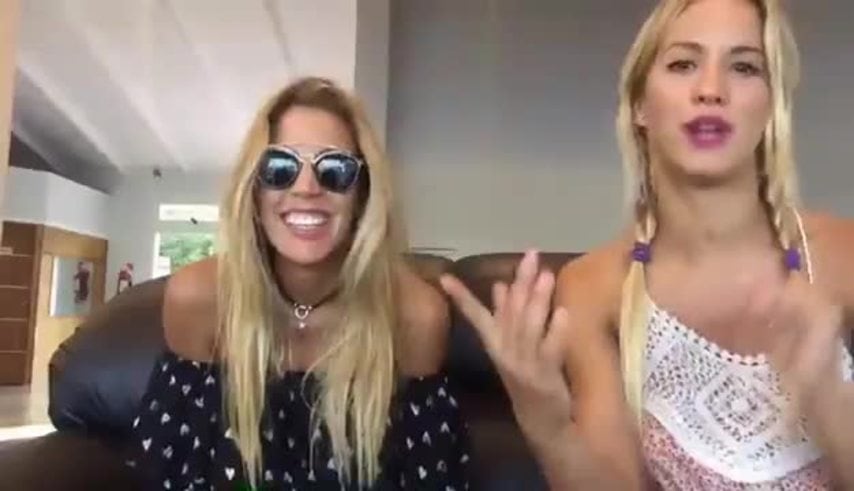 El blooper hot de Virginia Gallardo con Flor Vigna