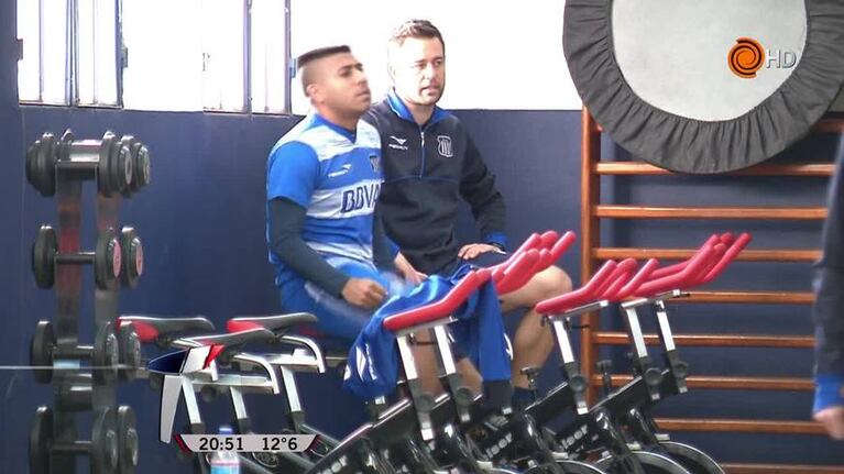 Talleres volvió a entrenar en la Boutique