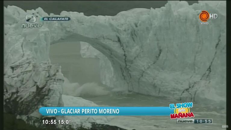 El rompimiento del Glaciar Perito Moreno