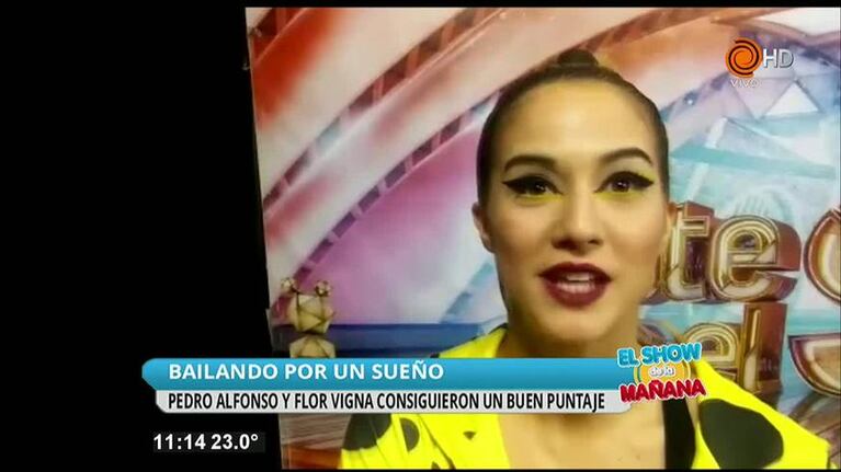 Flor Vigna habló tras el baile de precisión