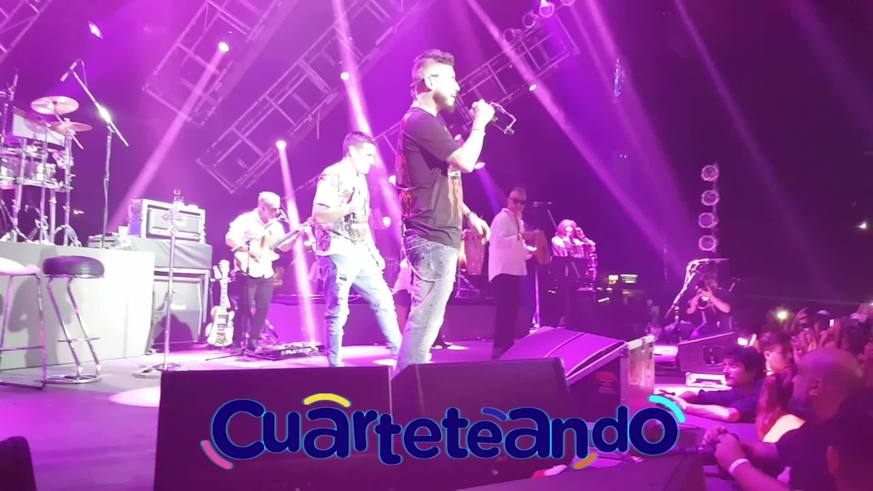 Ulises y Kesito cantaron "Infiel" en el Luna Park 