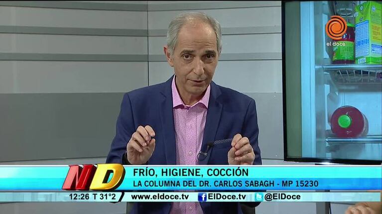 La importancia del frío, la higiene y la cocción en las comidas