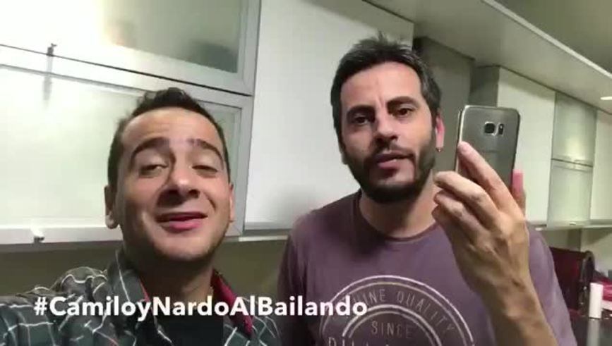 Camilo y Nardo quieren estar en el Bailando