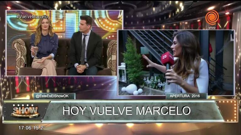 Ulises en la previa del Bailando 2017