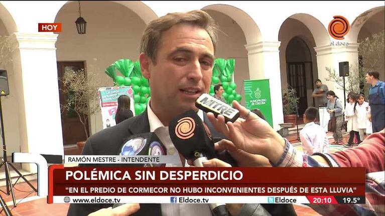 Mestre negó problemas en Cormecor por la lluvia