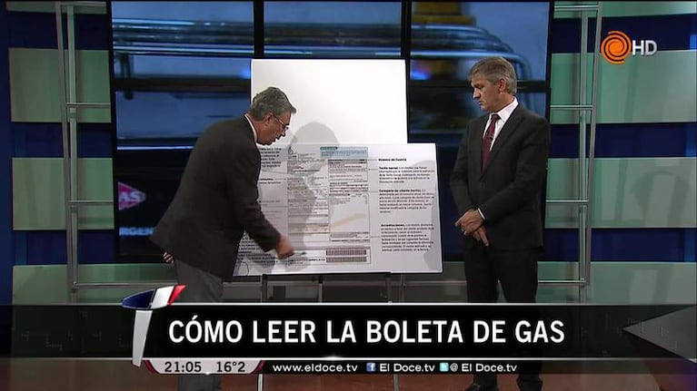 ¿Cómo hay que leer la nueva boleta del gas?