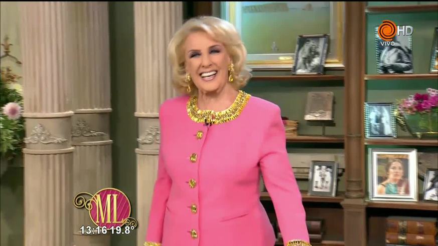 Así comenzó el programa Mirtha Legrand