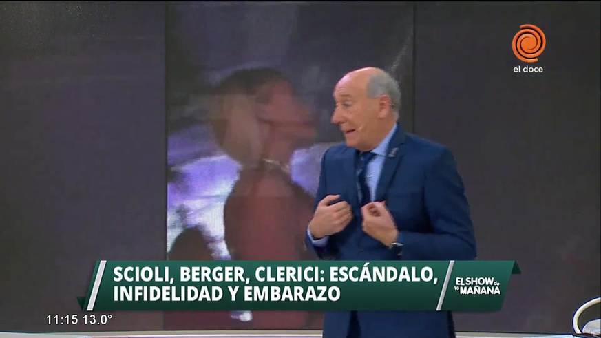 Infidelidad y embarazo entre Scioli y Berger