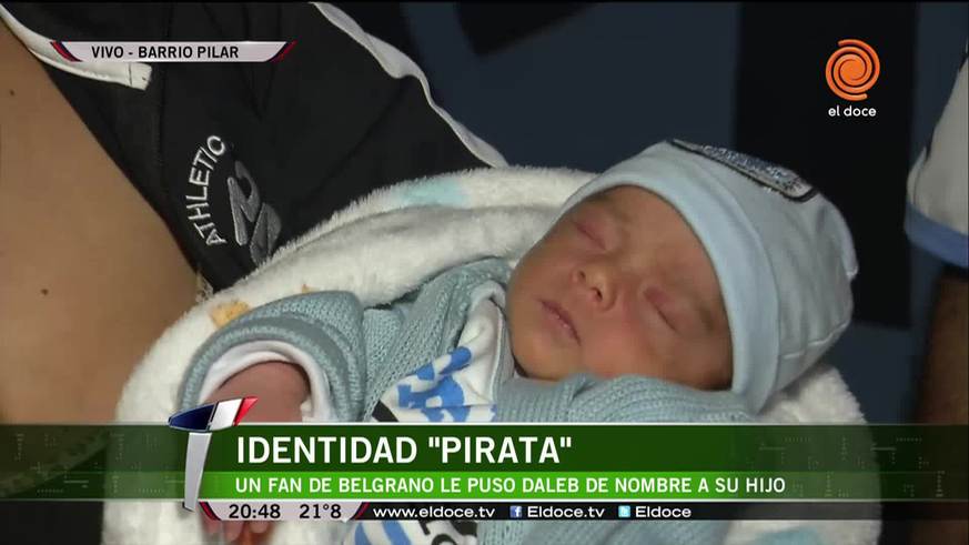 En honor a Belgrano, le pusieron Daleb a su hijo